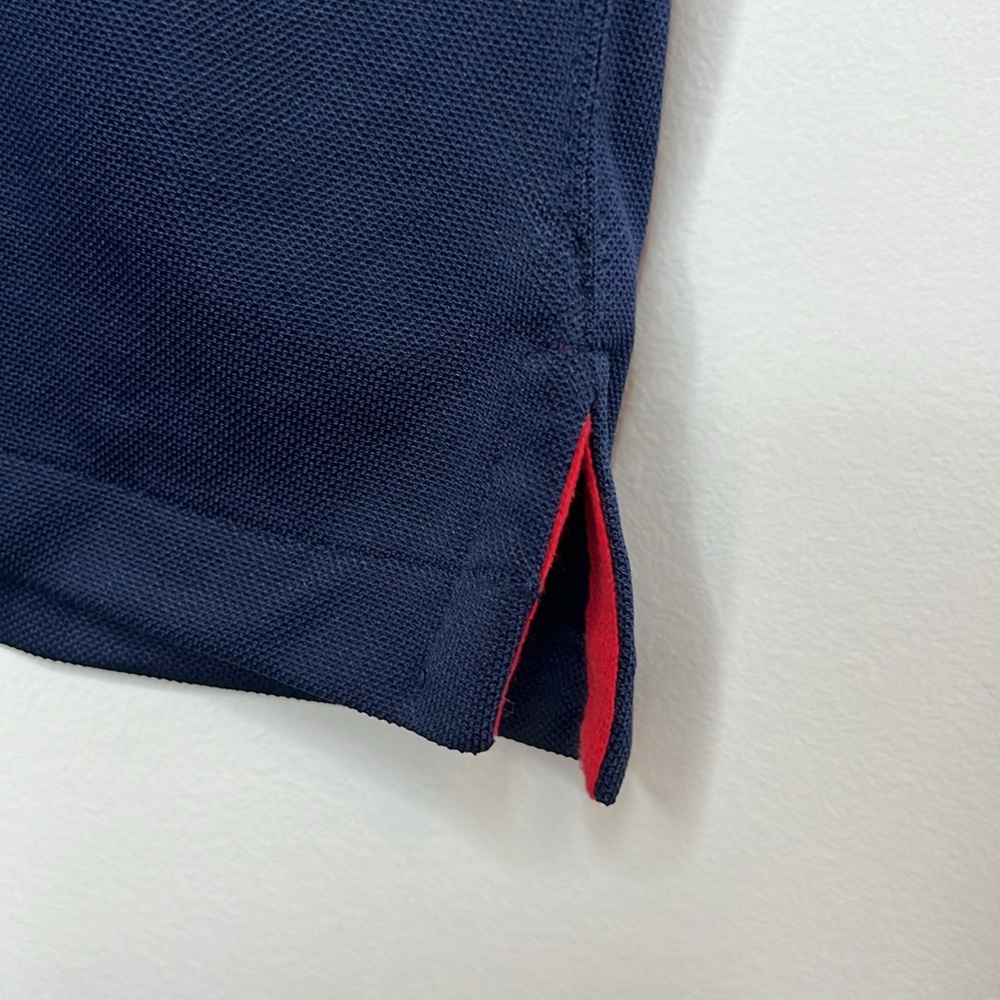 NWOT POLO Ralph Lauren Kids Blue Colorblock Short Sleeve Dress Shirt Boys Size 7 - Picture 7 of 7